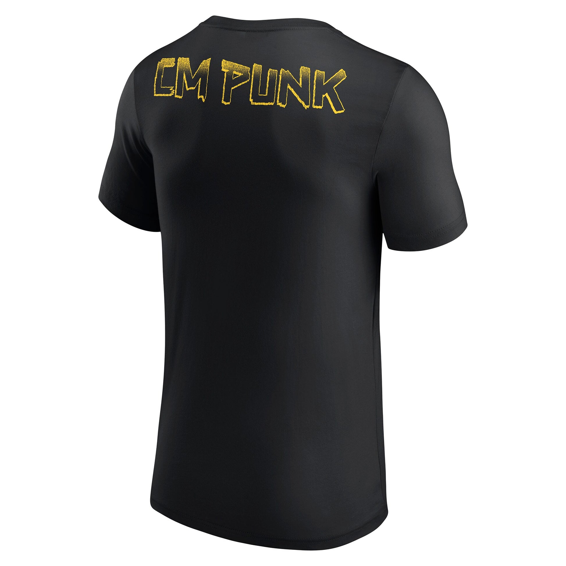 Black - Back - WWE Unisex Adult CM Punk T-Shirt