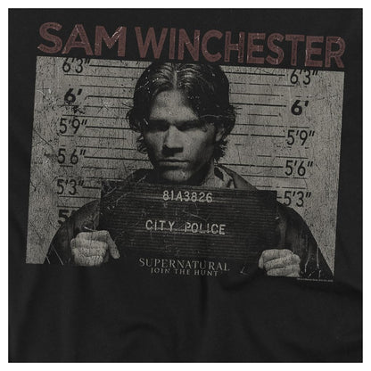 Black - Side - Supernatural Unisex Adult Winchester Bros T-Shirt
