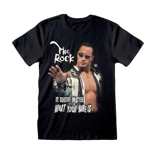 Black - Front - WWE Unisex Adult T-Shirt
