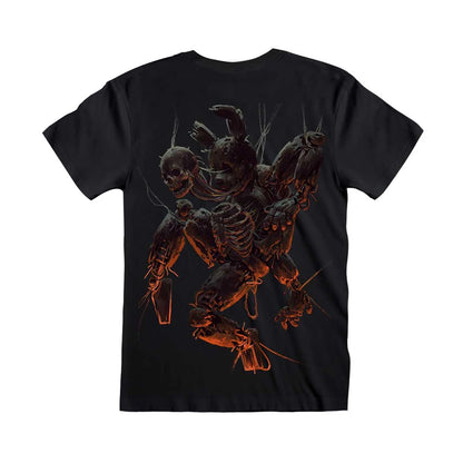 Black - Back - Five Nights At Freddys Unisex Adult Limbo T-Shirt