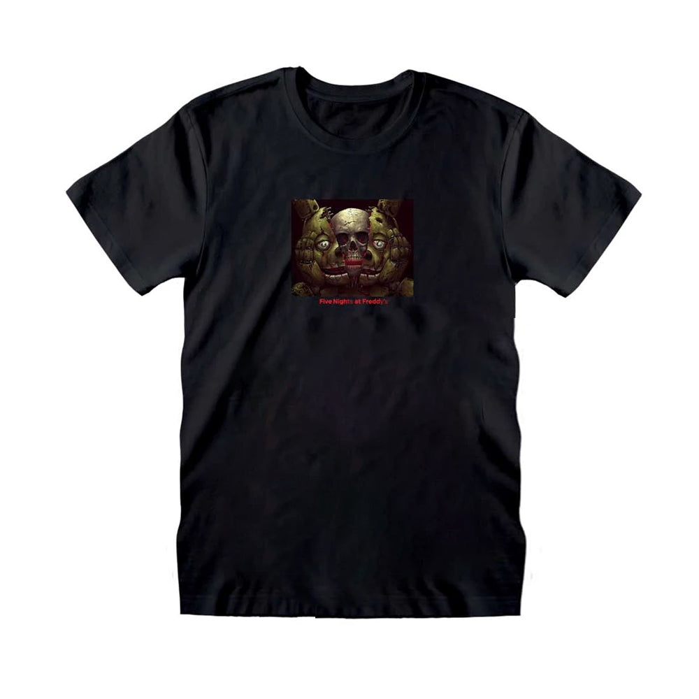 Black - Front - Five Nights At Freddys Unisex Adult Limbo T-Shirt