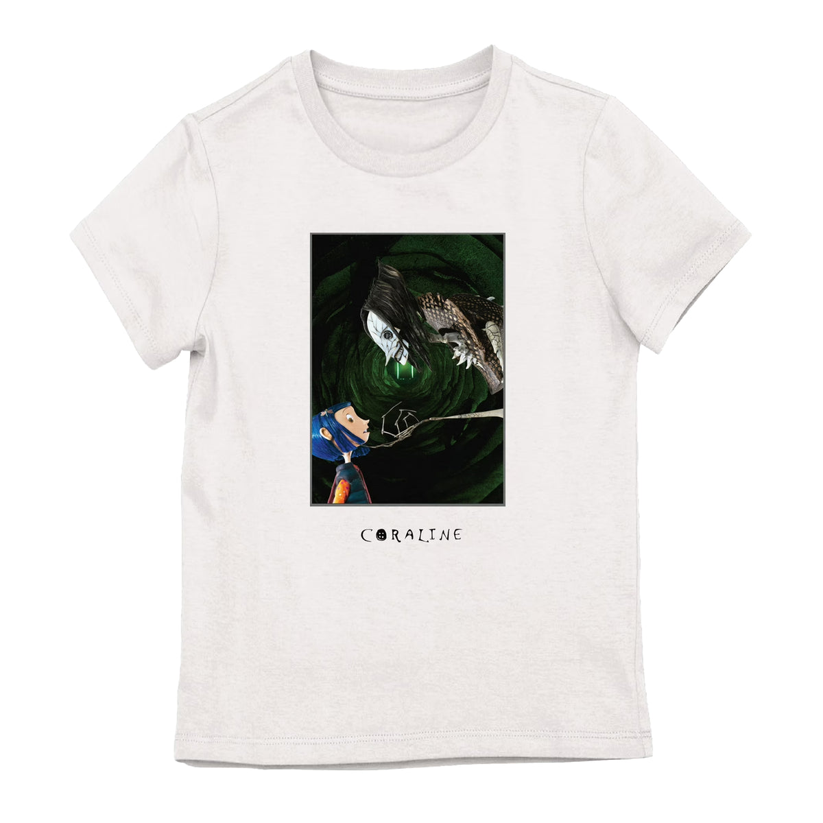 White - Front - Coraline Unisex Adult Other Mothers T-Shirt