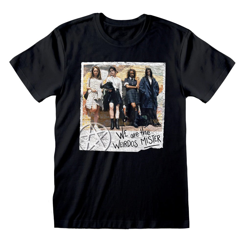 Black - Front - Craft Unisex Adult Weirdos T-Shirt