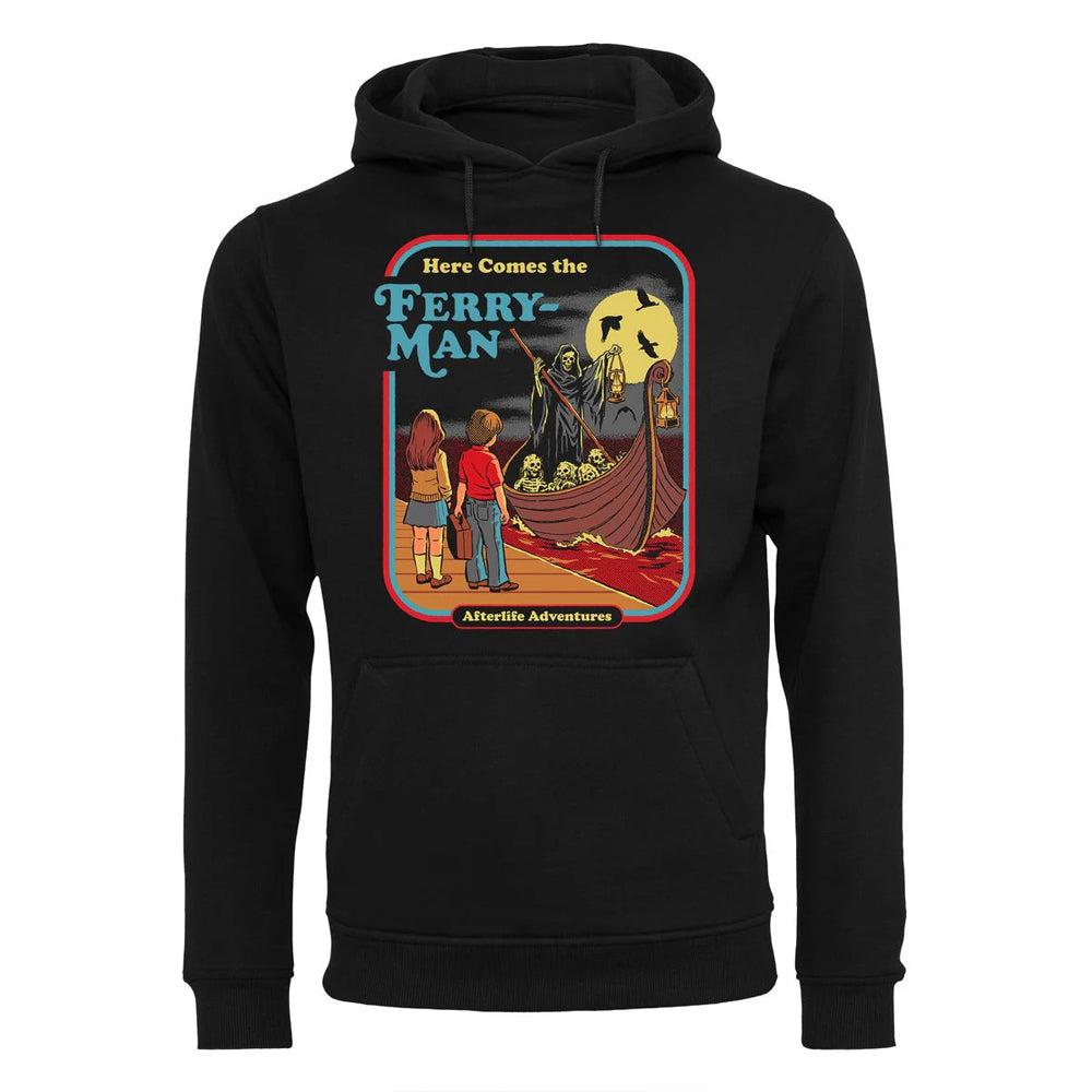 Black - Front - Steven Rhodes Unisex Adult Ferryman Hoodie