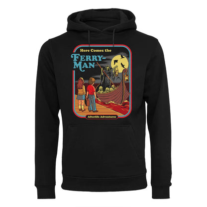 Black - Front - Steven Rhodes Unisex Adult Ferryman Hoodie