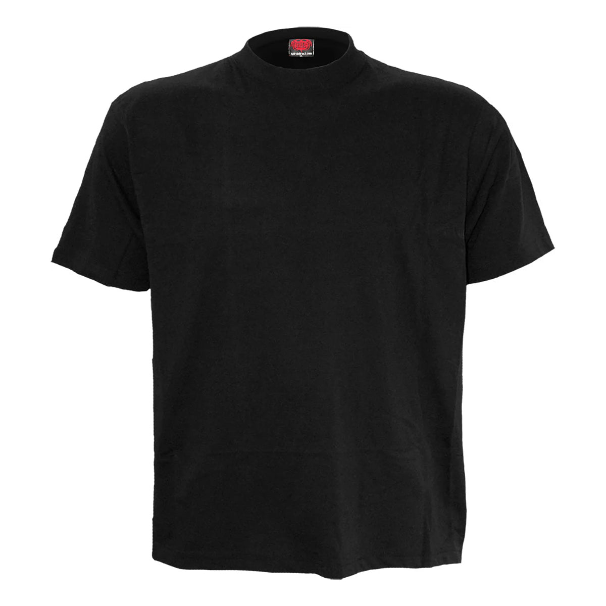 Black - Front - Spiral Unisex Adult T-Shirt