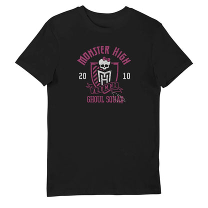 Black - Front - Monster High Unisex Adult Ghoul Squad T-Shirt