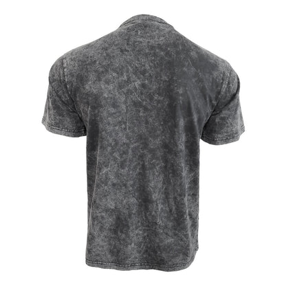 Black - Back - Spiral Unisex Adult Diesel Punk T-Shirt