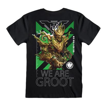 Black - Back - Marvel Comics Unisex Adult XM Trading Cards T-Shirt