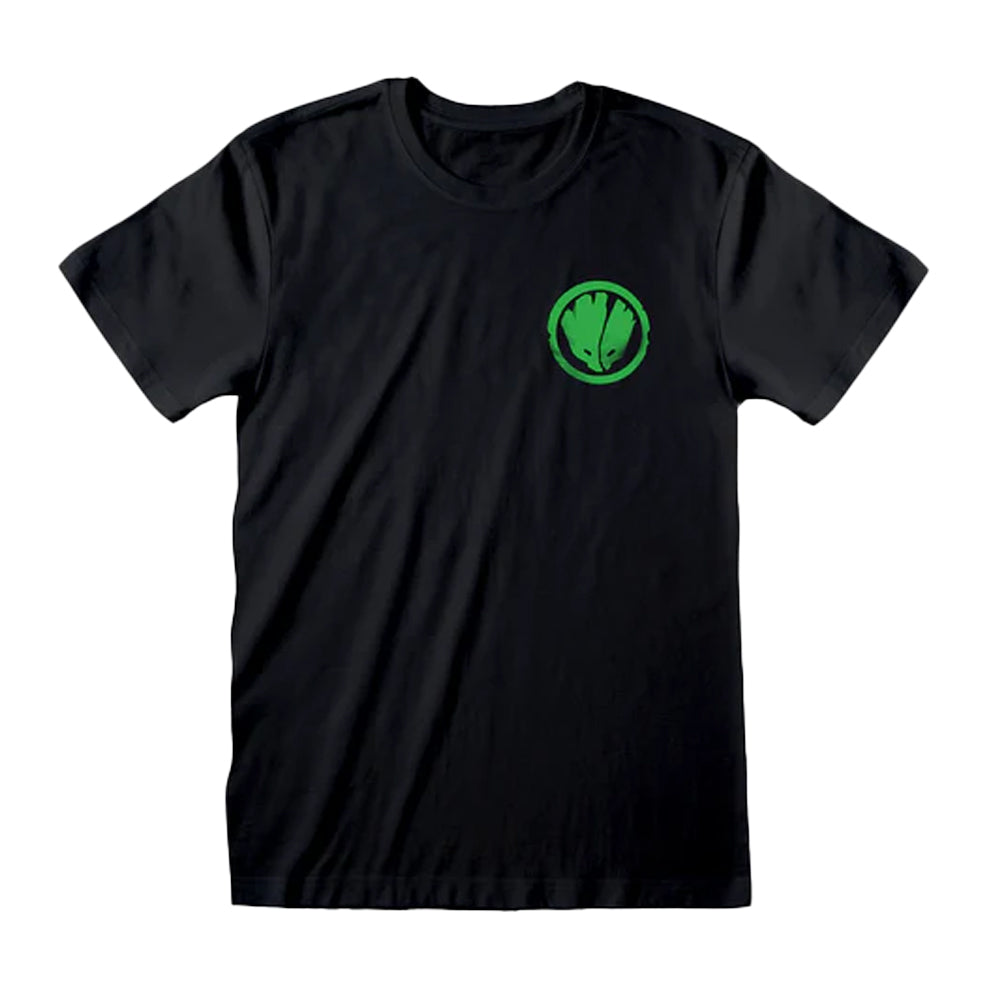 Black - Front - Marvel Comics Unisex Adult XM Trading Cards T-Shirt