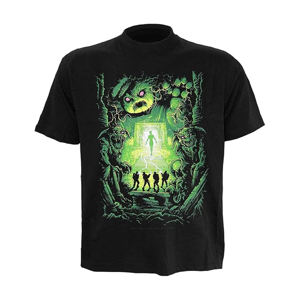 Black - Front - Ghostbusters Unisex Adult Dan Mumford Graphic Regular T-Shirt