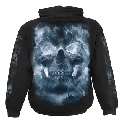 Black - Back - Spiral Direct Unisex Adult Grave Skies Hoodie