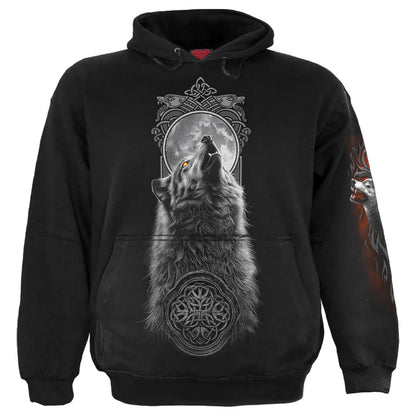 Black - Front - Spiral Direct Unisex Adult Darkest Fear Hoodie