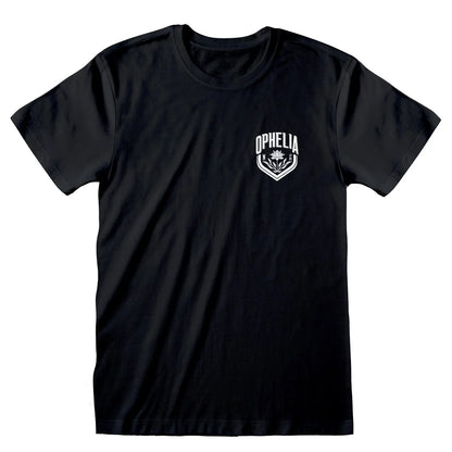 Black - Front - Wednesday Unisex Adult Ophelia T-Shirt