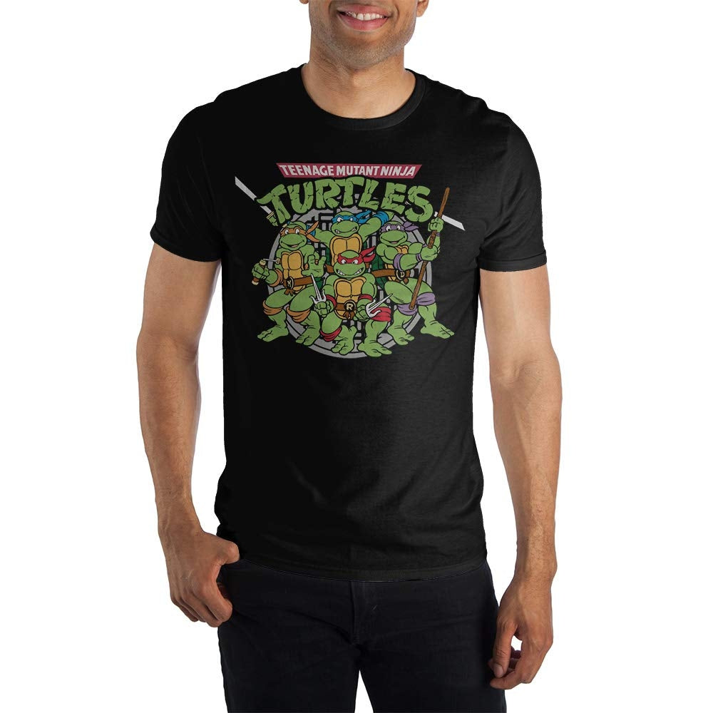 Black - Front - Teenage Mutant Ninja Turtles Unisex Adult Krang T-Shirt