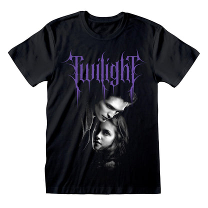 Black - Front - Twilight Unisex Adult Gothic Cotton T-Shirt
