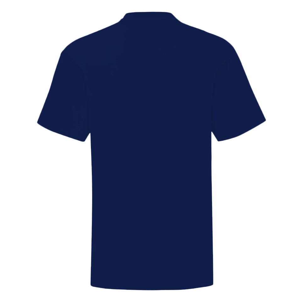 Blue - Back - E.T. the Extra-Terrestrial Unisex Adult Moon Silhouette T-Shirt