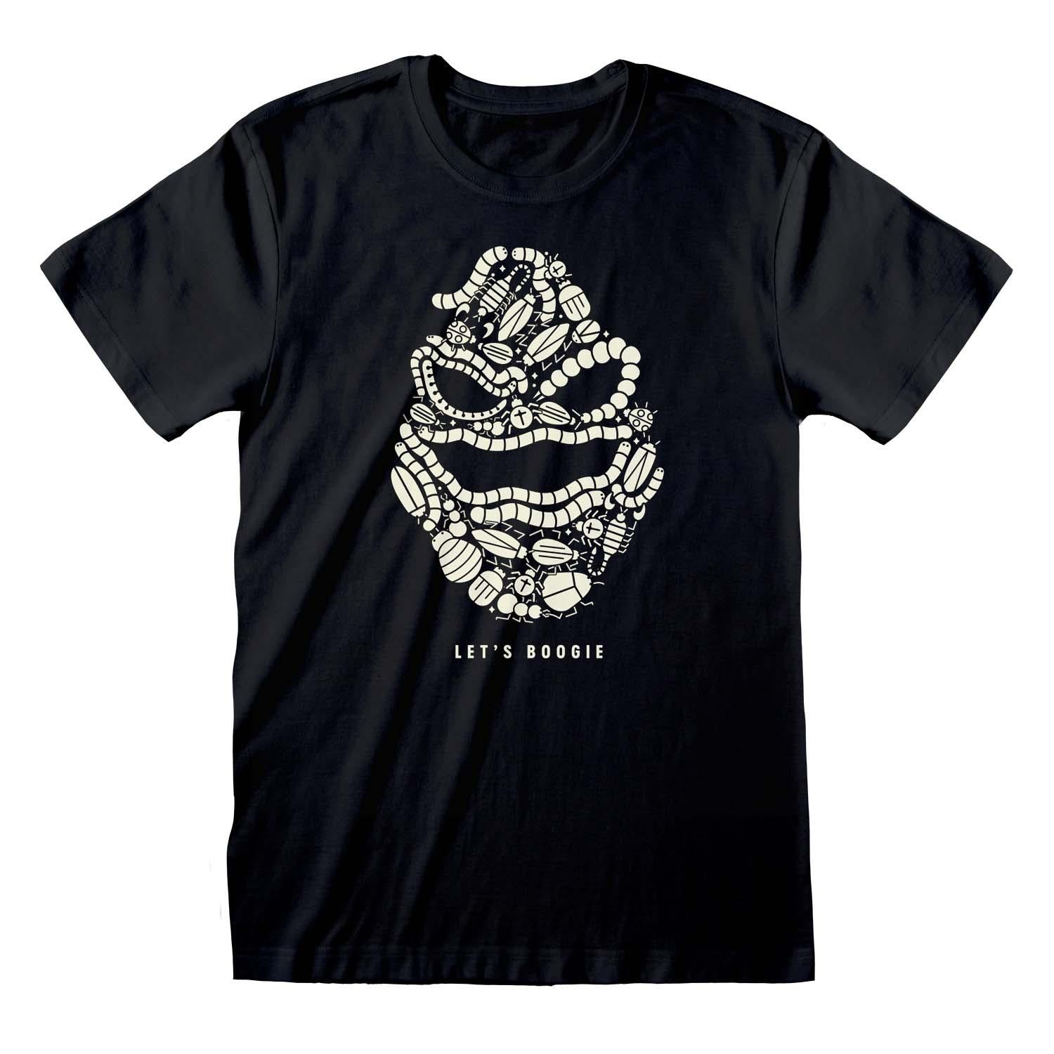 Black - Front - Nightmare Before Christmas Unisex Adult Let´s Boogie T-Shirt