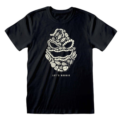 Black - Front - Nightmare Before Christmas Unisex Adult Let´s Boogie T-Shirt