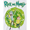White - Lifestyle - Rick And Morty Unisex Adult Portal T-Shirt