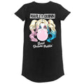 Black - Front - Batman Womens-Ladies Sweet Dreams Puddin Harley Quinn T-Shirt Dress