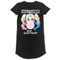 Black - Front - Batman Womens-Ladies Sweet Dreams Puddin Harley Quinn T-Shirt Dress