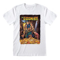 White - Front - Goonies Unisex Adult Poster T-Shirt