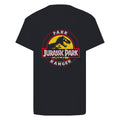 Black - Back - Jurassic Park Unisex Adult Park Ranger T-Shirt