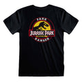 Black - Lifestyle - Jurassic Park Unisex Adult Park Ranger T-Shirt