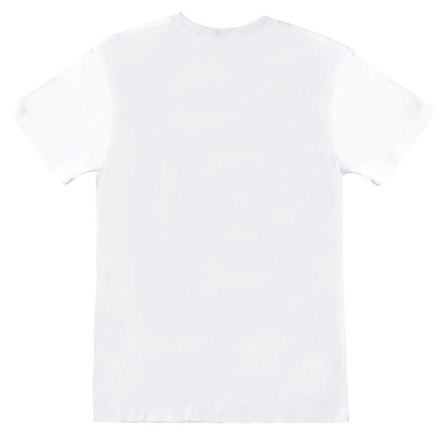 White - Back - Captain America Unisex Adult Comic Cover T-Shirt