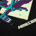 Black - Lifestyle - Minecraft Childrens-Kids Ender Dragon T-Shirt