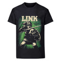 Black - Front - The Legend Of Zelda Unisex Adult Link T-Shirt