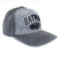 Grey - Side - Batman Logo Baseball Cap