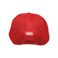 Red-Black - Back - Iron Man Face Snapback Cap