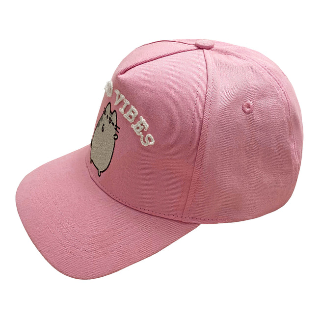 Pink - Side - Pusheen Good Vibes Baseball Cap