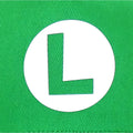Green - Back - Super Mario Badge Luigi Snapback Cap