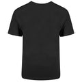 Black - Back - Captain America Unisex Adult Shield T-Shirt