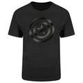 Black - Front - Captain America Unisex Adult Shield T-Shirt