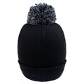 Black - Back - The Punisher Pom Pom Skull Beanie