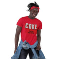 Red - Back - Coca-Cola Unisex Adult It´s The Real Thing T-Shirt