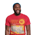 Red - Side - Harry Potter Unisex Adult Manual Cover Hogwarts Express T-Shirt