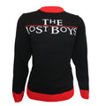 Black-Red - Front - The Lost Boys Unisex Adult Logo Knitted Jumper