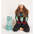 Multicoloured - Side - The Joker Unisex Adult Haha Holiday Knitted Christmas Jumper