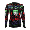 Multicoloured - Front - The Joker Unisex Adult Haha Holiday Knitted Christmas Jumper