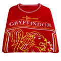 Red - Back - Harry Potter Unisex Adult House Crest Gryffindor Knitted Jumper