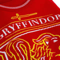 Red - Side - Harry Potter Unisex Adult House Crest Gryffindor Knitted Jumper