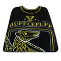 Black-Yellow - Back - Harry Potter Unisex Adult Hufflepuff Knitted Jumper
