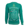Green - Front - Harry Potter Unisex Adult Slytherin Knitted Jumper