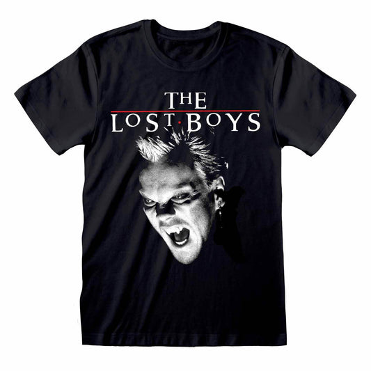 Black - Front - The Lost Boys Unisex Adult Vampire T-Shirt