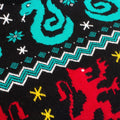 Multicoloured - Close up - Harry Potter Unisex Adult Houses Knitted Christmas Jumper